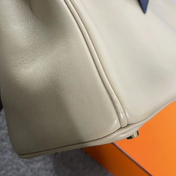 Hermes Swift Birkin 25 TRENCH C-stamp FULL set - Picture 8 of 17